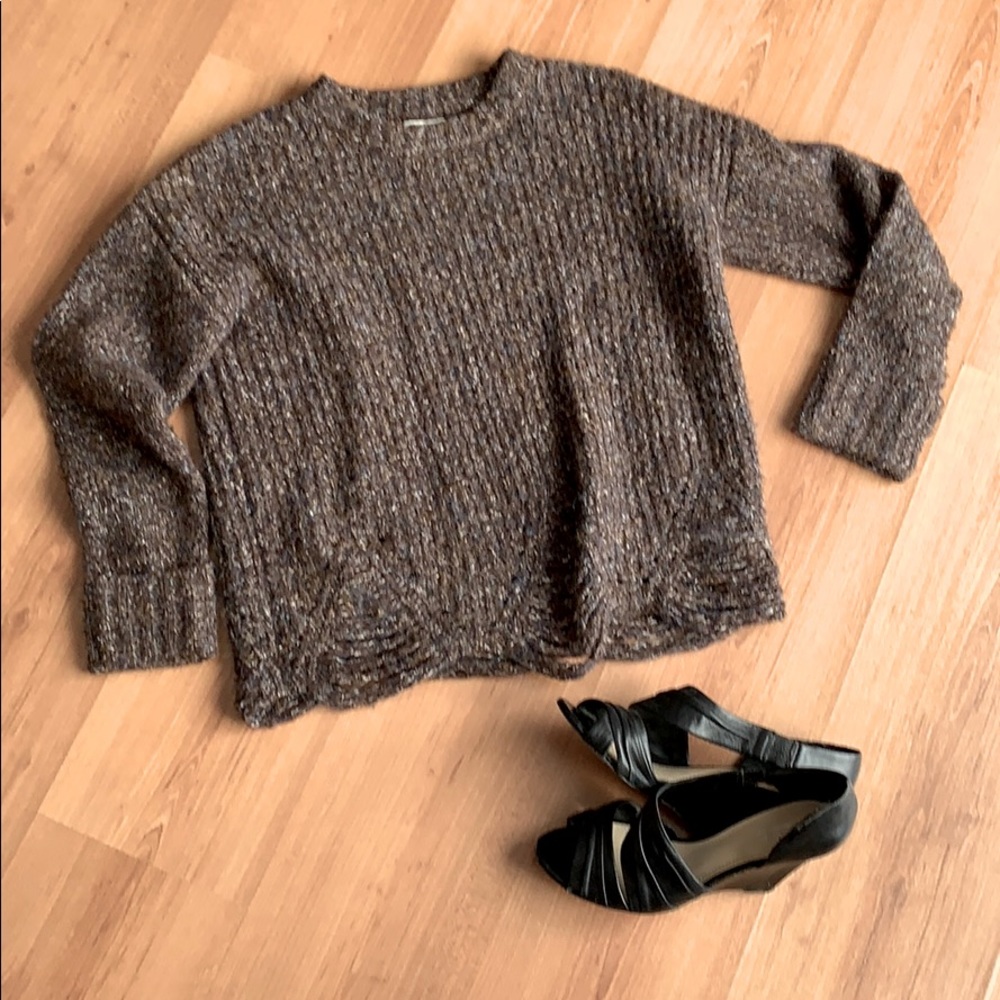Cozy Cropped Wool Sweater
